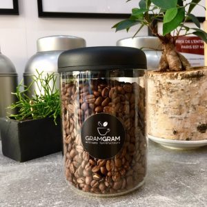 BOCAL DE CONSERVATION AVEC VIDE D'AIR VERRE
